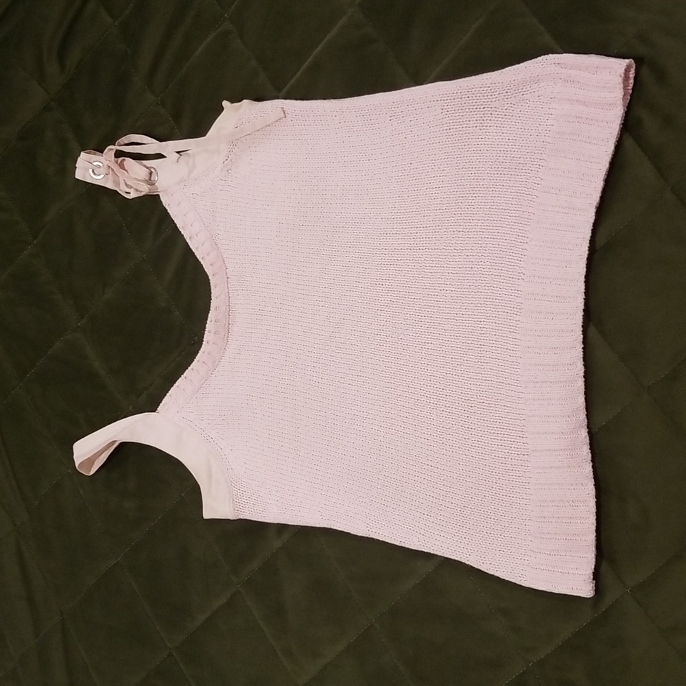 Luisa Cerano knitted top pink color size 4